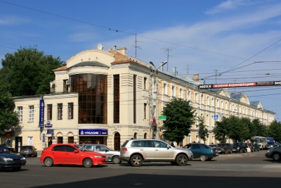 Перекресток ул. Советской и Тверского проспекта